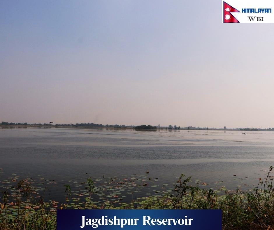Jagdishpur Reservoir 2nd Largest Human Made Lake Himalayan Wiki